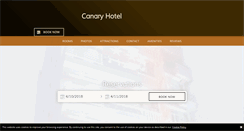 Desktop Screenshot of canaryhotel.vn