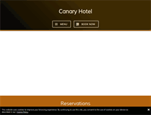 Tablet Screenshot of canaryhotel.vn